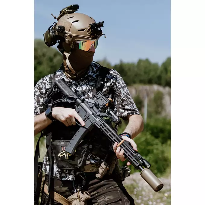 Daniel Defense PCC MWS GBB 13.5" Replica - Black [EMG]