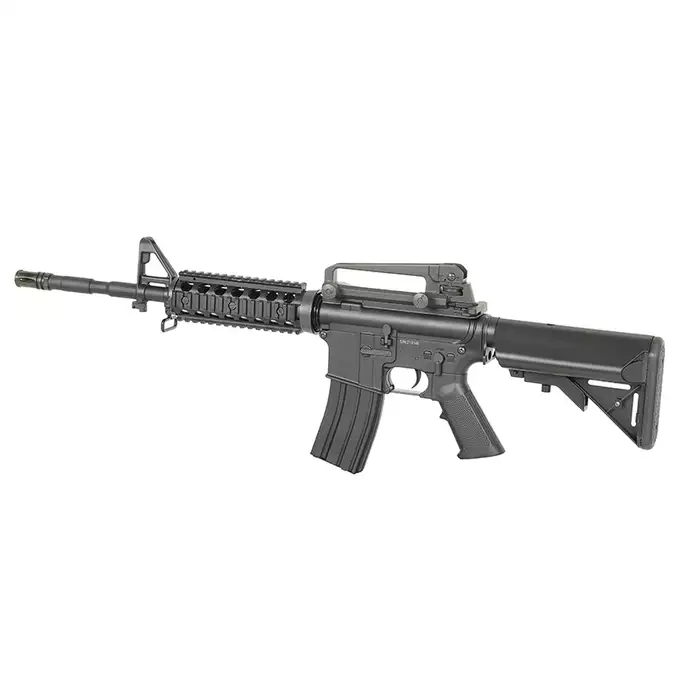 [Zestaw] CM.507 Sport Line, GEN-2 [CYMA] + Stalowy magazynek Mid-Cap na 150 kulek do serii AR-15/M4 - Black