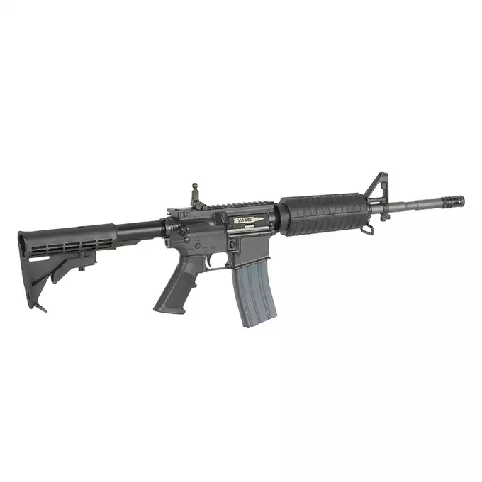 [Zestaw] Replika Karabinka Colt M4A1 14.5" GBB CGS Lightning Series - [CYBERGUN] + Magazynek AR15 Green Gaz do karabinków gazowych CGS, MWS - Black [CGS]