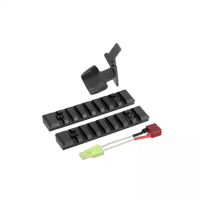 [Zestaw] M917C UTR45 - Black [DE Airsoft] + Akumulator Li-Po 1100mAh 11,1V 20C - Deans [IPower] + Ładowarka V3+ do akumulatorów LiPo/LiFe [IPower] + Kulki 0,23g - 3000 szt PROSLICK [P&amp;J]
