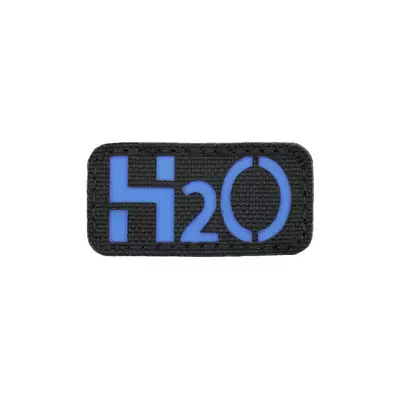 Naszywka Laser Cut H2O - Niebieska [8Fields]