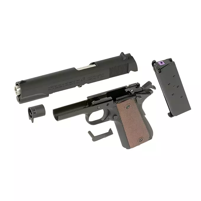 [Zestaw] Replika pistoletu Colt M1911 A1 U.S. Army GBB [Army Armament] + Magazynek na Green Gaz do serii 1911 [Army Armament]