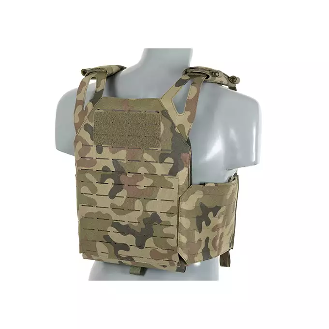 Laser-Cut “Buckle Up" Operator Plate Carrier with AR15/AK Magazine Pouch — WZ93 [8Fields]