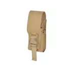 Ładownica na replikę granatu M18 / butelkę 0,5 l Laser Cut MOLLE - TAN [8FIELDS]