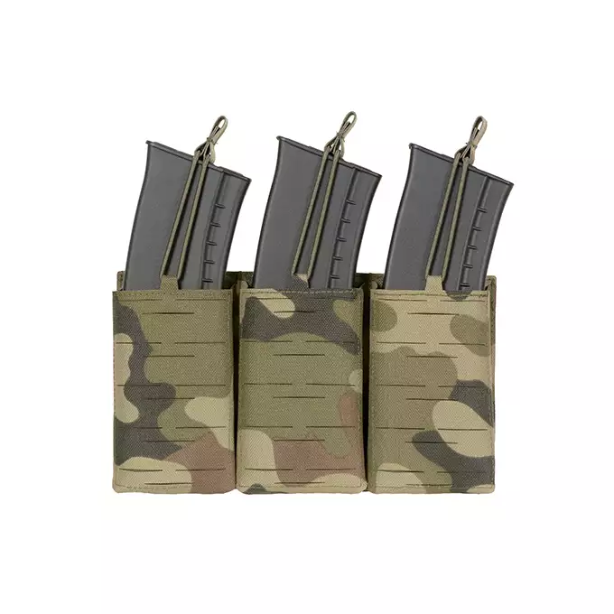 Laser-Cut Panel with 3 AR15 Magazine Pouches - WZ93 [8Fields]