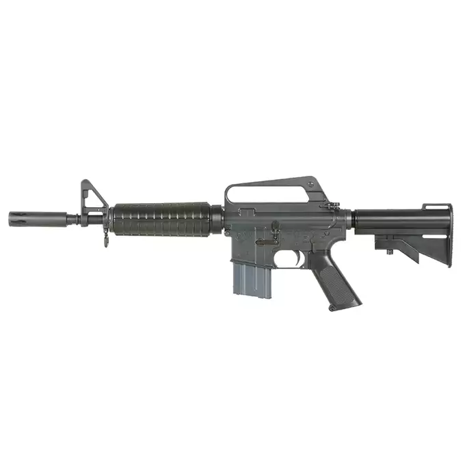 [Zestaw] Gazowa Replika Karabinka Colt 609/GAU-5/A - Black [EMG] + Single Point Airsoft Red Dot - OEG [JJ Airsoft]