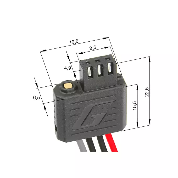 [Zestaw] BY-817 Short barrel - Tan  [Double Bell] + Akumulator Airsoftowy 25C 1500mAh 2S1P 7.4V Lipo Gens ace G-Tech Tamiya + Ładowarka IP3025 - LiPo/LiFe/NiMH 25W/3A [IPower] + Kulki 0,23g - 3000 szt PROSLICK [P&amp;J]
