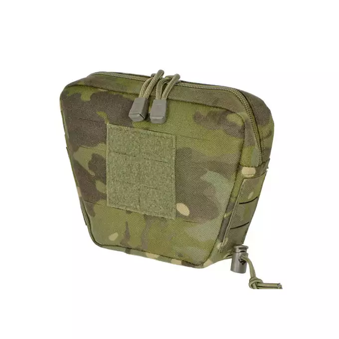 [Zestaw] Buckle Up Assault Plate Carrier Cummerbund - MT [8FIELDS] + Buckle-up COMPACT - wkład na 3 magazynki, MOLLE Laser Cut - Multicamo tropic [8FIELDS] + Dolna kieszeń użytkowa na akcesoria z linkami shockcord, Laser Cut - Multicamo Tropic [8FIELDS]