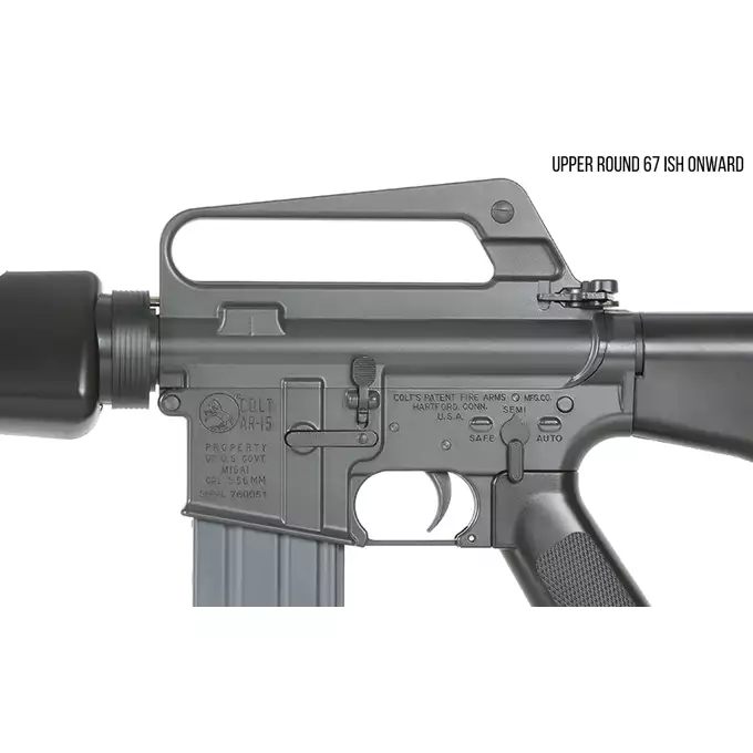 [Zestaw] Gazowa Replika Karabinka Colt M603/M16A1 - Black [EMG] + Krótki magazynek STANAG 20 kulek Green Gas MWS/CGS - [CGS]