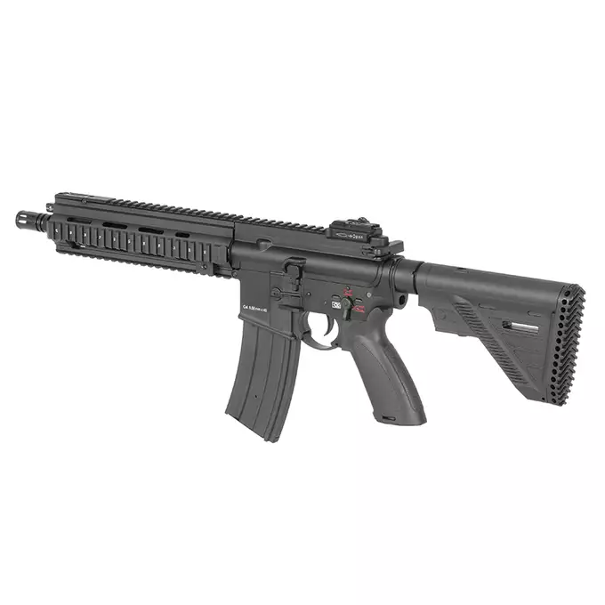 [Zestaw] Replika karabinka szturmowego BY-817 11" - Black [Double Bell] + Akumulator Airsoftowy 25C 1500mAh 2S1P 7.4V Lipo Gens ace G-Tech Tamiya + Ładowarka IP3025 - LiPo/LiFe/NiMH 25W/3A [IPower] + Kulki 0,23g - 3000 szt PROSLICK [P&amp;J]