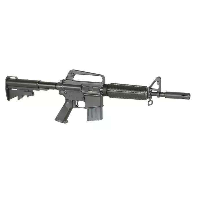 [Zestaw] Gazowa Replika Karabinka Colt 609/GAU-5/A - Black [EMG] + Krótki magazynek STANAG 20 kulek Green Gas MWS/CGS - [CGS]