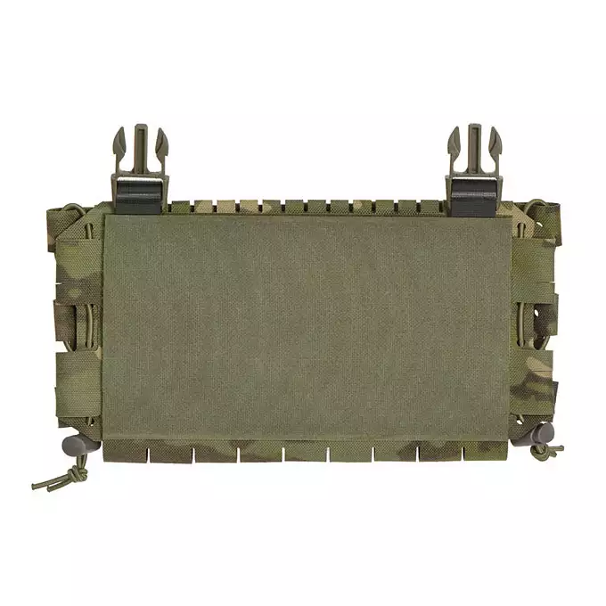 [Zestaw] Buckle Up Assault Plate Carrier Cummerbund - MT [8FIELDS] + Buckle-up COMPACT - wkład na 3 magazynki, MOLLE Laser Cut - Multicamo tropic [8FIELDS] + Dolna kieszeń użytkowa na akcesoria z linkami shockcord, Laser Cut - Multicamo Tropic [8FIELDS]
