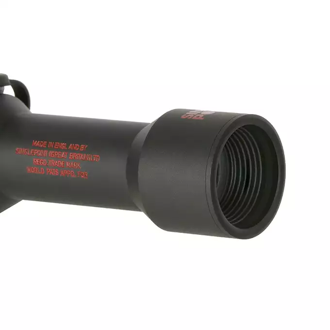 [Zestaw] Gazowa Replika Karabinka Colt 609/GAU-5/A - Black [EMG] + Single Point Airsoft Red Dot - OEG [JJ Airsoft]