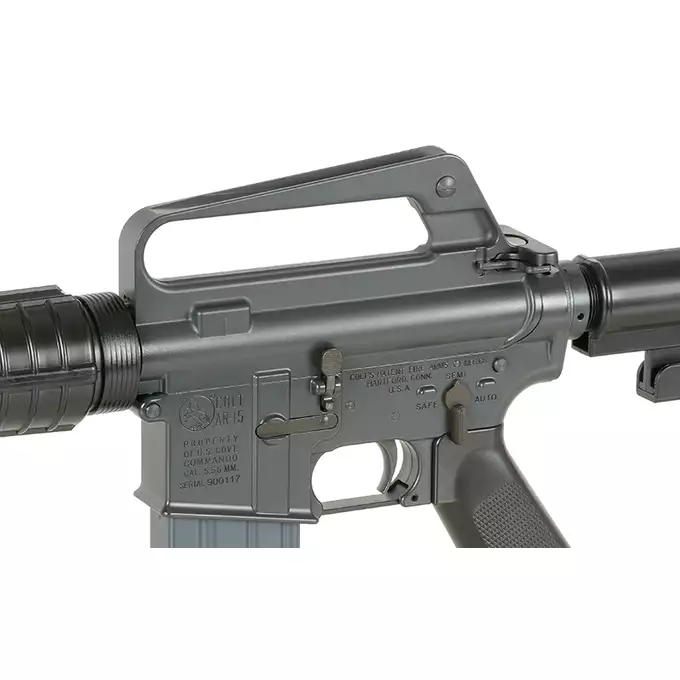 [Zestaw] Gazowa Replika Karabinka Colt 609/XM177E1 - Black [EMG] + Krótki magazynek STANAG 20 kulek Green Gas MWS/CGS - [CGS]