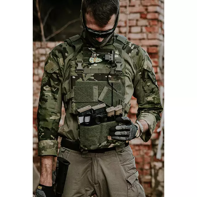 [Zestaw] Buckle Up Assault Plate Carrier Cummerbund - MT [8FIELDS] + Laser Cut  Buckle Up Panel  With Triple Elastic AR Mag Insert - MT [8FIELDS] + Laser Cut Lower Accessory Utility Pocket with Shockcords for Tourniquet - MT [8FIELDS]
