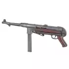 Replika pistoletu maszynowego MP40 Full Metal AEG, Oksyda - Brown [AGM]