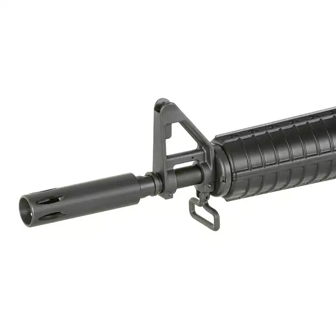 [Zestaw] Gazowa Replika Karabinka Colt 609/GAU-5/A - Black [EMG] + Krótki magazynek STANAG 20 kulek Green Gas MWS/CGS - [CGS]