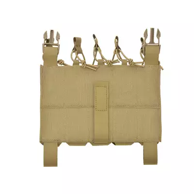 MP5 5-Magazine Pouch, Buckle-Up, Laser-Cut - TAN [8FIELDS]
