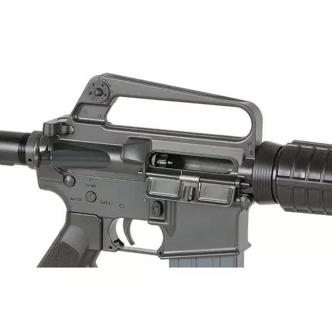 [Zestaw] Gazowa Replika Karabinka Colt M733 Commando CGS Lightning Series - Black [EMG] + Magazynek AR15 Green Gaz do karabinków gazowych CGS, MWS - Black [CGS]