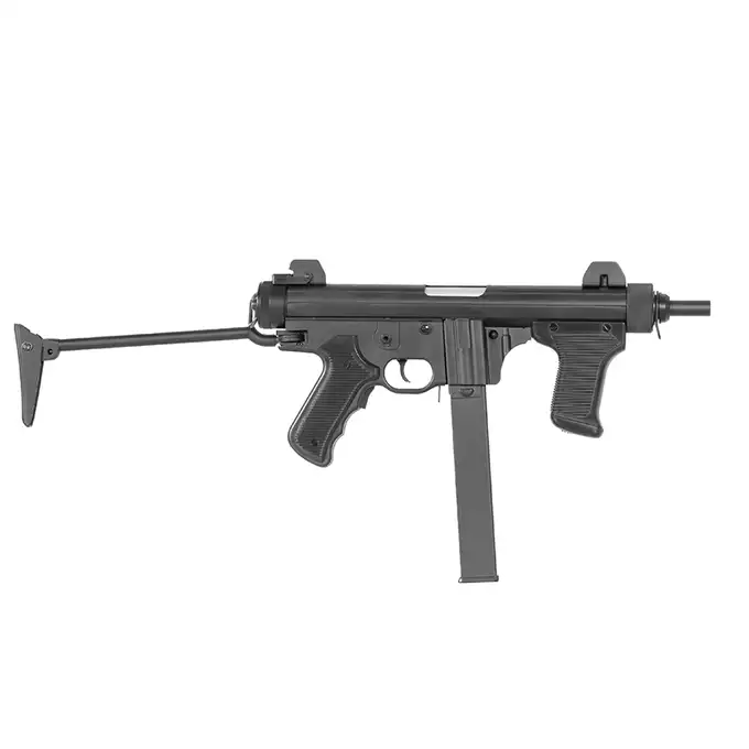 [Zestaw] Pistolet Maszynowy M12s AEG [S&amp;T] + Akumulator Li-Po 600mAh 7,4V 20C - Tamiya [VB] + Ładowarka V3+ do akumulatorów LiPo/LiFe [IPower] + Kulki 0,23g - 3000 szt PROSLICK [P&amp;J]