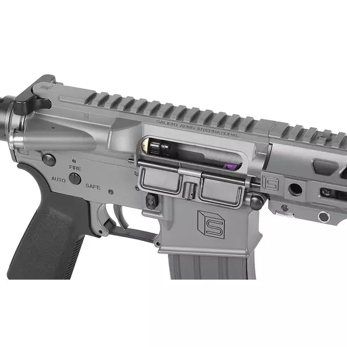 [Zestaw] Replika karabinka SAI GRY 10,5" GBB CGS Lightning Series  - [EMG] + Magazynek AR15 Green Gaz do karabinków gazowych CGS, MWS - Black [CGS]