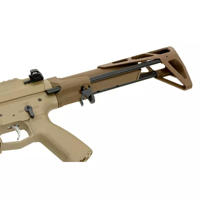 [Zestaw] Karabinek ASG M923A DEK762 7.62 / 300 BLK Falcon 3.0 ETU - Tan [Double Eagle] + Akumulator Li-Po 1100mAh 11,1V 20C - Deans [IPower] + Ładowarka IP3025 - LiPo/LiFe/NiMH 25W/3A [IPower] + Kulki 0,23g - 3000 szt PROSLICK [P&amp;J]