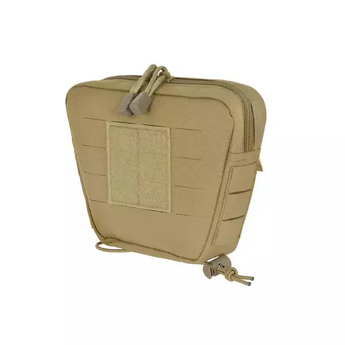 [Zestaw] Jump Plate Carrier Cummerbund - Coyote [8FIELDS] + Otwarta potrójna ładownica na magazynki 5.56 - Coyote [8FIELDS] + Dolna kieszeń użytkowa na akcesoria z linkami shockcord, Laser Cut - TAN [8FIELDS]