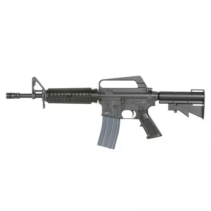[Zestaw] Gazowa Replika Karabinka Colt M733 Commando CGS Lightning Series - Black [EMG] + Magazynek AR15 Green Gaz do karabinków gazowych CGS, MWS - Black [CGS]