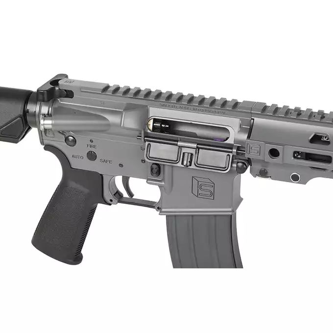[Zestaw] Replika karabinka SAI GRY 7" GBB CGS Lightning Series  - [EMG] + Magazynek AR15 Green Gaz do karabinków gazowych CGS, MWS - Black [CGS]