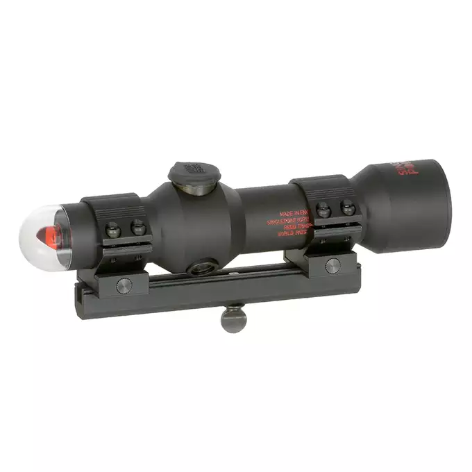 [Zestaw] Gazowa Replika Karabinka Colt 609/GAU-5/A - Black [EMG] + Single Point Airsoft Red Dot - OEG [JJ Airsoft]