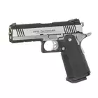 [Zestaw] Replika pistoletu Hi-Capa 4.3 GBB, Custom Dual Stainless [Tokyo Marui] + Magazynek GBB Hi-Capa 4.3/5.1 na 28 kulek [Tokyo Marui]