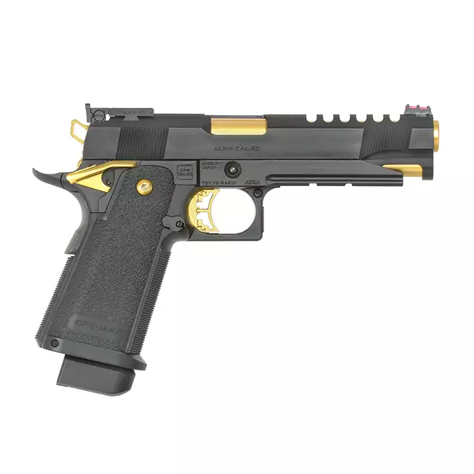 [Zestaw] Replika pistoletu Hi-Capa 5.1 Gold Match GBB [Tokyo Marui] + Magazynek GBB Hi-Capa 4.3/5.1 na 31 kulek [Tokyo Marui]