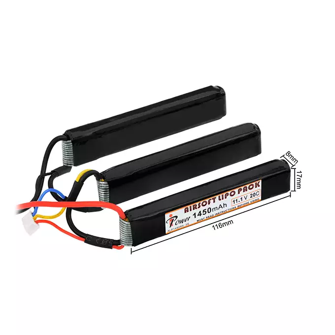 [Zestaw] Replika Karabinka VSS Vintorez Tracer - Wood [S&amp;T] + Akumulator Li-Po 1450mAh 11,1V 20C - Tripple [IPower] + Ładowarka V3+ do akumulatorów LiPo/LiFe [IPower]
