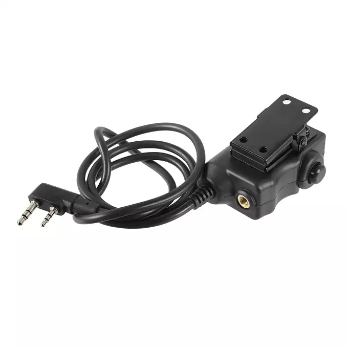 [Zestaw] M32 PLUS MOD3 Aktywne ochronniki słuchu z mikrofonem - TAN [EARMOR] + Zestaw Adapterów ARC do ochronników słuchu M31/M32 [EARMOR] + M51 PTT KENWOOD [EARMOR]