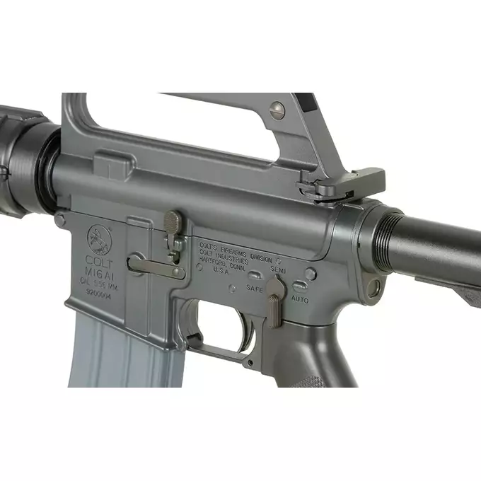 [Zestaw] Gazowa Replika Karabinka Colt M653 CGS Lightning Series - Black [CGS] + Magazynek AR15 Green Gaz do karabinków gazowych CGS, MWS - Black [CGS]
