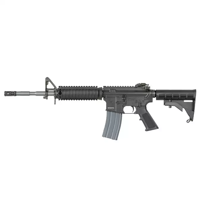 [Zestaw] Replika karabinka Colt M4RIS 14,5" GBB CGS Lightning Series - [CYBERGUN] + Magazynek AR15 Green Gaz do karabinków gazowych CGS, MWS - Black [CGS]