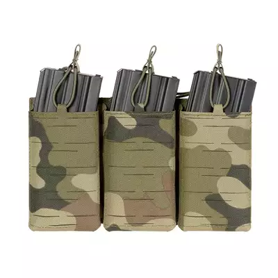 Laser-Cut Panel with 3 AR15 Magazine Pouches - WZ93 [8Fields]