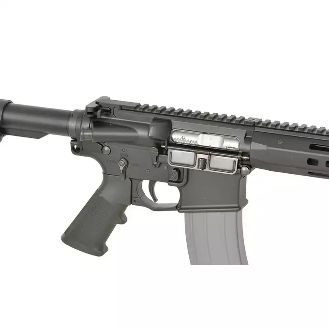 [Zestaw] Replika Knight's Armament KS-1 13" GBB - Czarna [WELL PRO] + Magazynek STANAG o pojemności 30 kulek do replik GBBR [Well Pro]