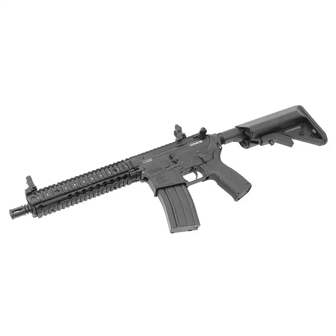 [Zestaw] CM.105 Daniel Defense MK18 Eshooter ETU, GEN-2 - Black [EMG] + Ładowarka V3+ do akumulatorów LiPo/LiFe [IPower] + AKUMULATOR AIRSOFTOWY 25C 800MAH 3S1P 11.1V LIPO GENS ACE G-TECH T-PLUG