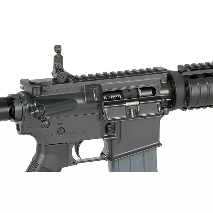 [Zestaw] Replika karabinka Colt M4RIS 14,5" GBB CGS Lightning Series - [CYBERGUN] + Magazynek AR15 Green Gaz do karabinków gazowych CGS, MWS - Black [CGS]