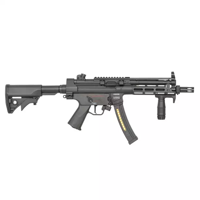 [Zestaw] Replika MP5 CM.041H ESHOOTER ETU, GEN-2, Licencjonowane Przez UMAREX - [CYMA] + Magazynek mid-cap do MP5 Długi -130BB [CYMA]