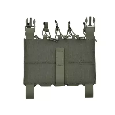 Ładownica na 5 magazynków MP5, buckle-up, laser-cut - Ranger Green [8FIELDS]