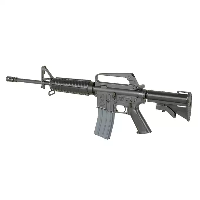 [Zestaw] Gazowa Replika Karabinka Colt M653 CGS Lightning Series - Black [CGS] + Magazynek AR15 Green Gaz do karabinków gazowych CGS, MWS - Black [CGS]