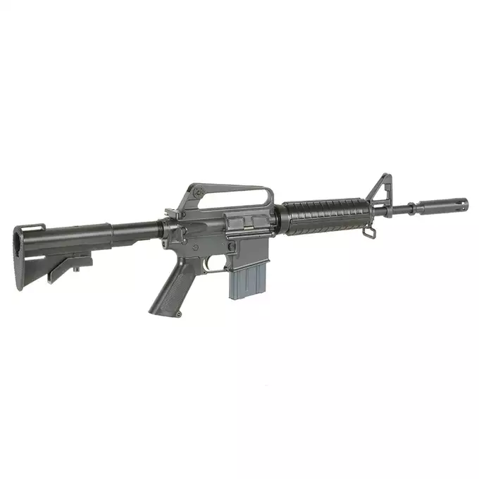[Zestaw] Gazowa Replika Karabinka Colt 610/XM177E2 - Black [EMG] + Single Point Airsoft Red Dot - OEG [JJ Airsoft]