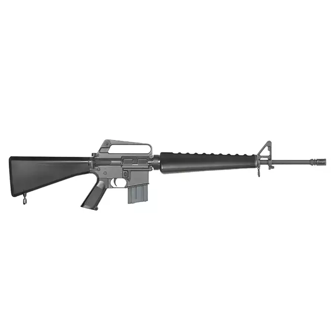 [Zestaw] Gazowa Replika Karabinka Colt M603/M16A1 - Black [EMG] + Krótki magazynek STANAG 20 kulek Green Gas MWS/CGS - [CGS]