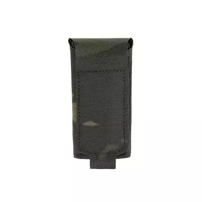 Foldable Bottle Pouch, dual mounting system, Laser Cut - Multicamo Black [8FIELDS]