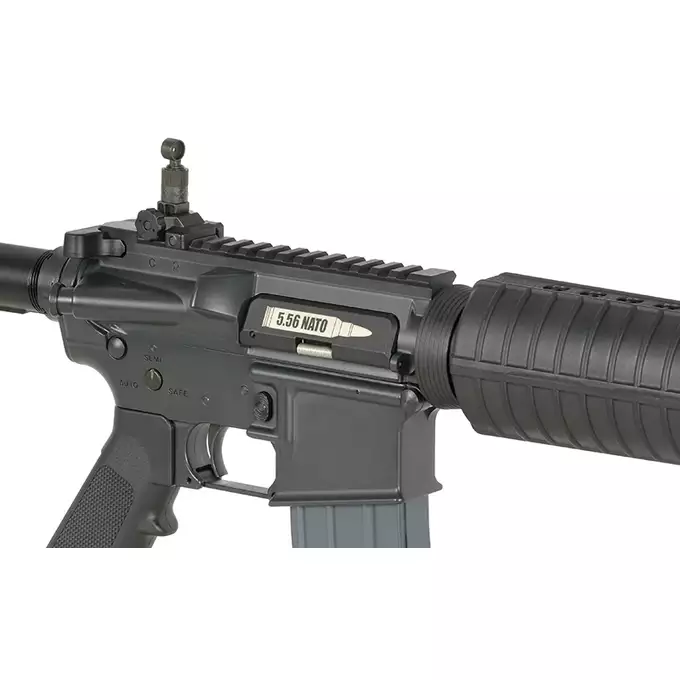 [Zestaw] Replika Karabinka Colt M4A1 14.5" GBB CGS Lightning Series - [CYBERGUN] + Magazynek AR15 Green Gaz do karabinków gazowych CGS, MWS - Black [CGS]