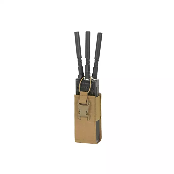 Otwarta ładownica na radio, Laser Cut - Tan [8FIELDS]