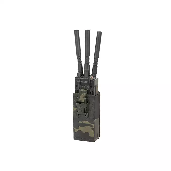 Otwarta ładownica na radio, Laser Cut - Multicamo Black [8FIELDS]