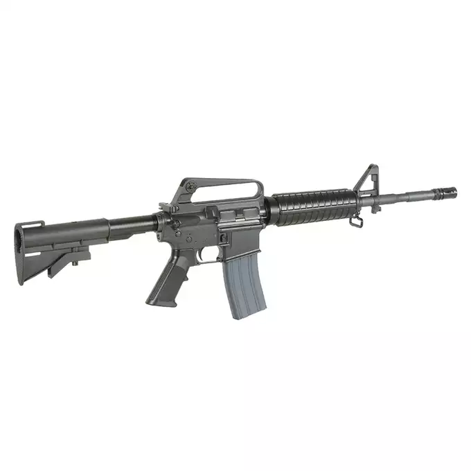 [Zestaw] Gazowa Replika Karabinka Colt M723 CGS Lightning Series - Black [EMG] + Magazynek AR15 Green Gaz do karabinków gazowych CGS, MWS - Black [CGS]